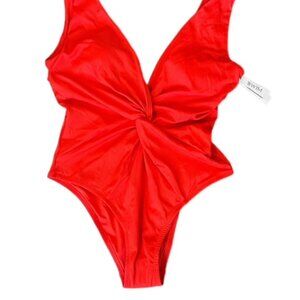 Victoria Secret's Red Lower Cut One Piece